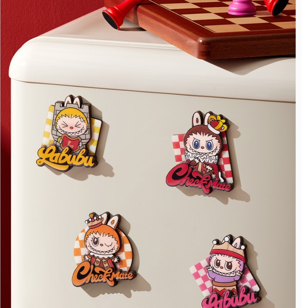 Labubu Checkmate Magnets - Picture 6 of 8